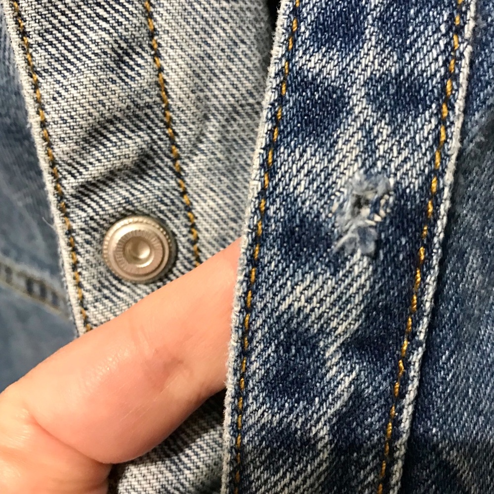 Zara The Denim Overshirt jacket - Picture 16 of 16